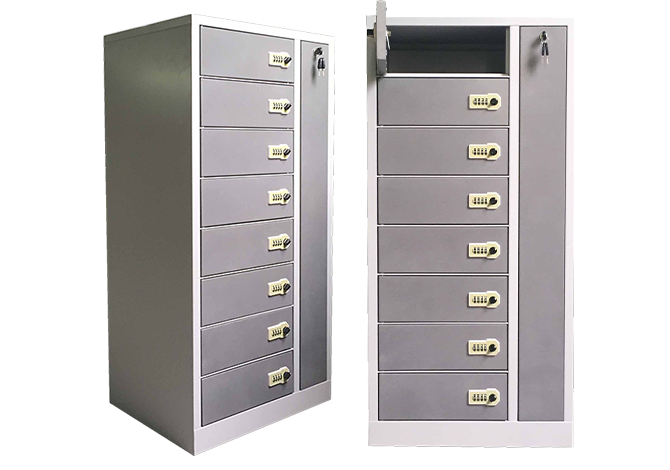 Laptop charging locker witgh digital lock