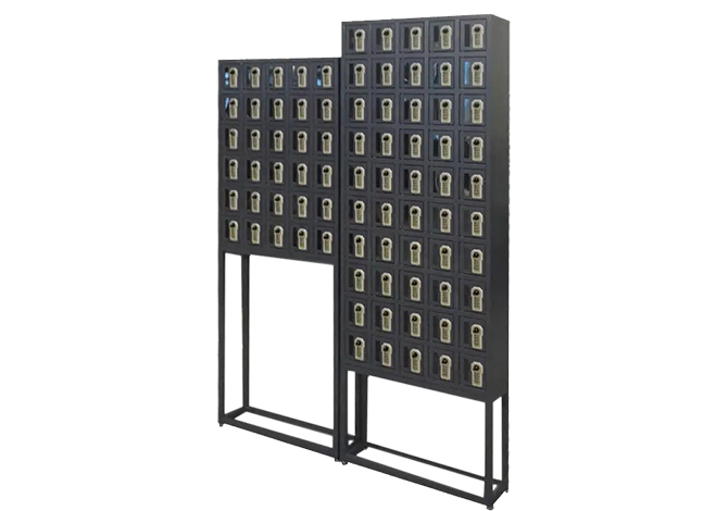 Phone storage locker with stand in30/50 doors