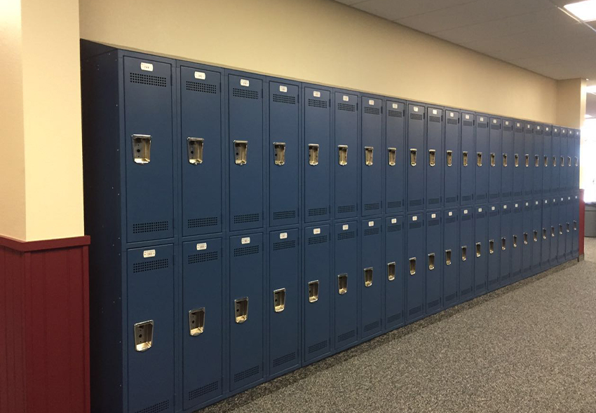 SFS metal changing room locker for school