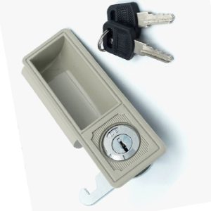 SFS metal changing room plastic handle with lock