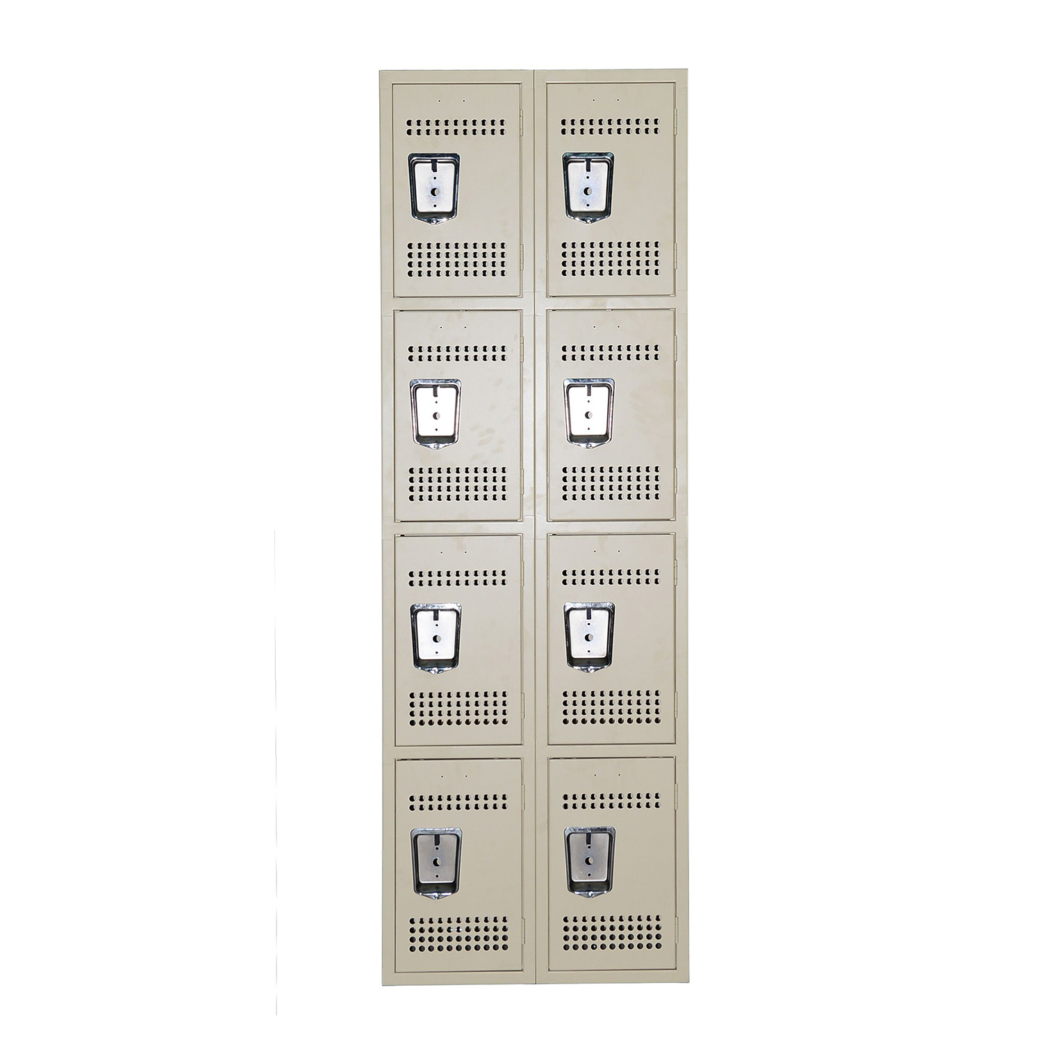 SFS Metal Locker for Storage Clothes with Eight Doors in Off-white SFS-SL-005