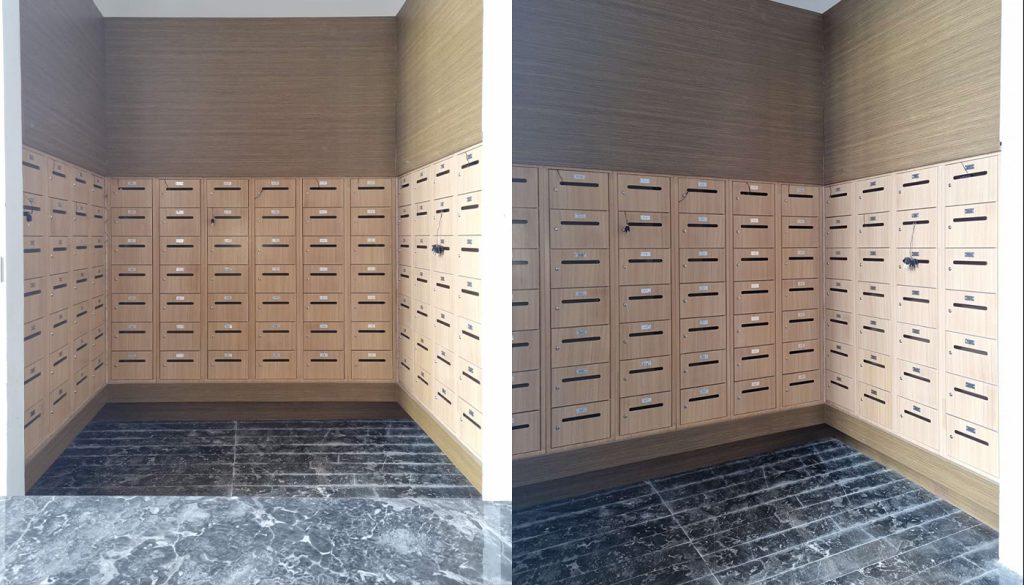 SFS Steel Storage Locker for Storage Mail Letter with Seven Doors in Grainy-SFS-SL-004