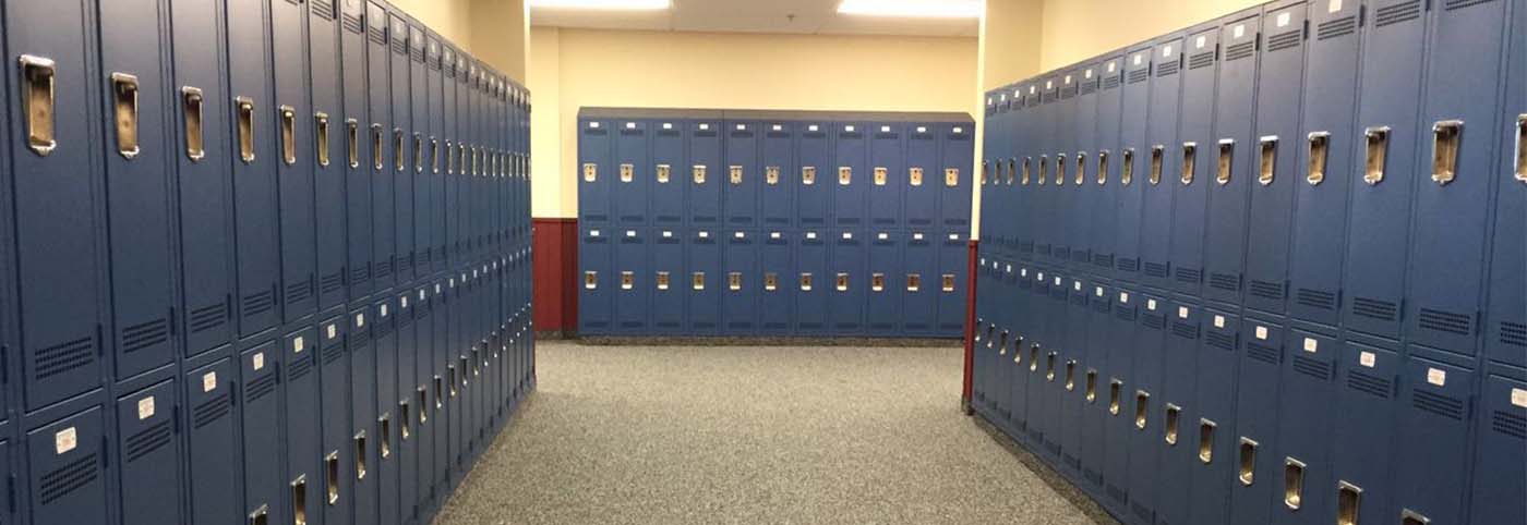 SFS metal locker for school use