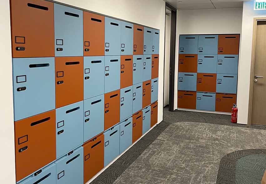 SFS metal storage locker
