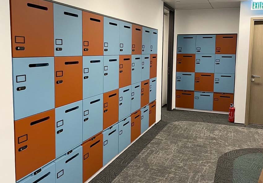 SFS metal storage locker