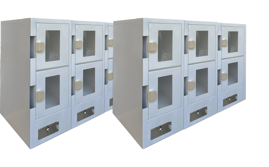 SFS metal locker for coin operating open