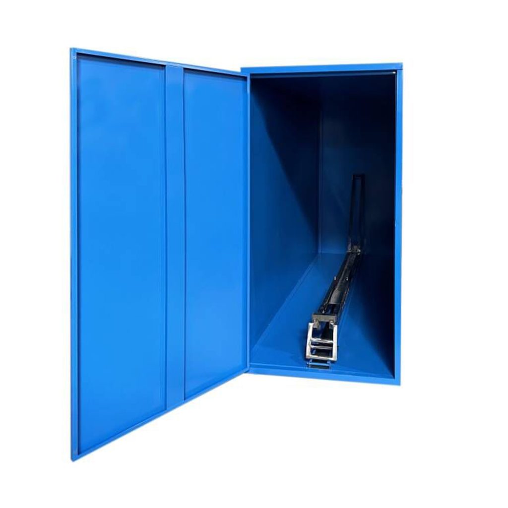 metal bike locker