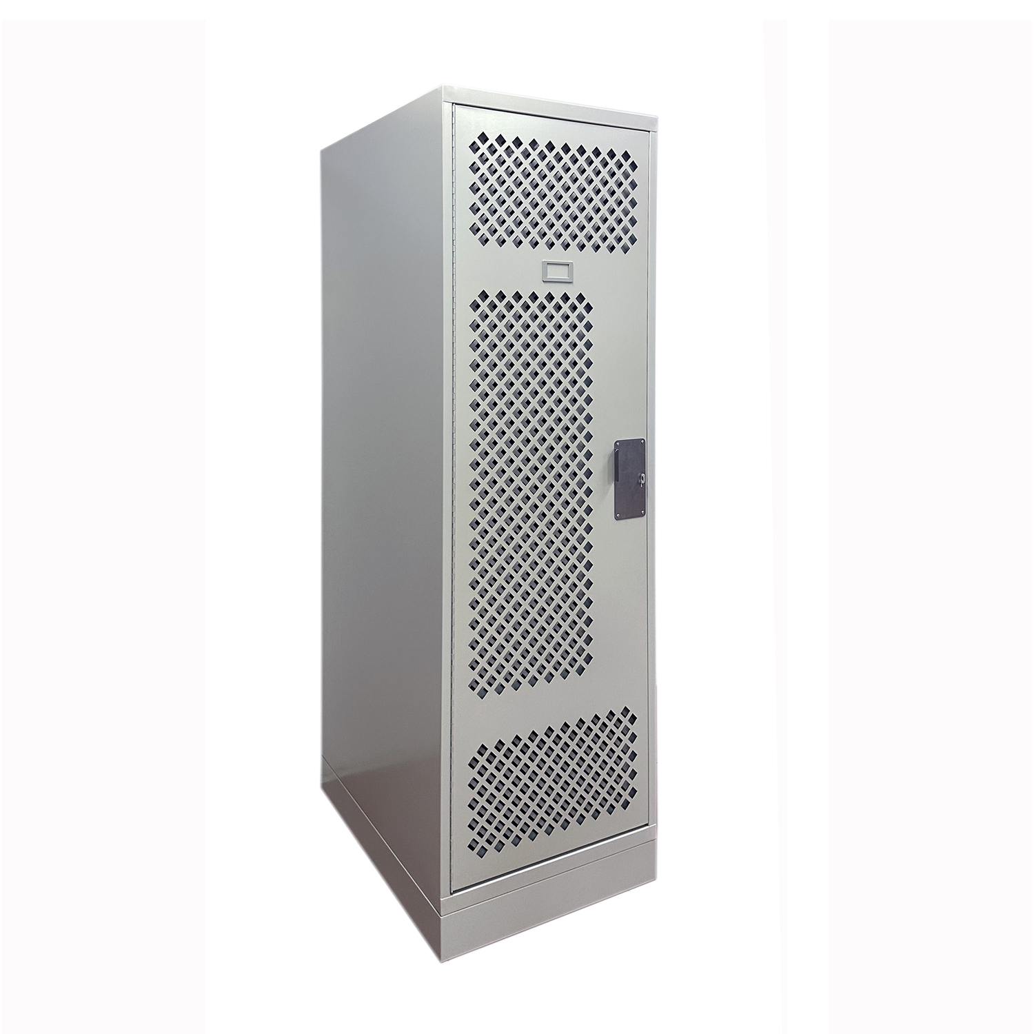 SFS-Steel-Mesh-Wardrobe-Locker-for-Storage-Clothes-with-Single-Door-in-White-SFS-WL-021