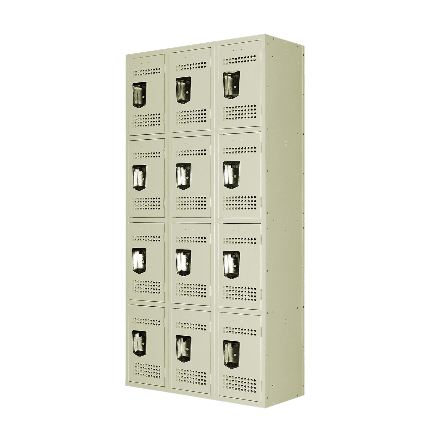 SFS Metal Locker for Storage Personal Goods for Changing Room with Twelve Doors in Rice-white SFS-SL-013