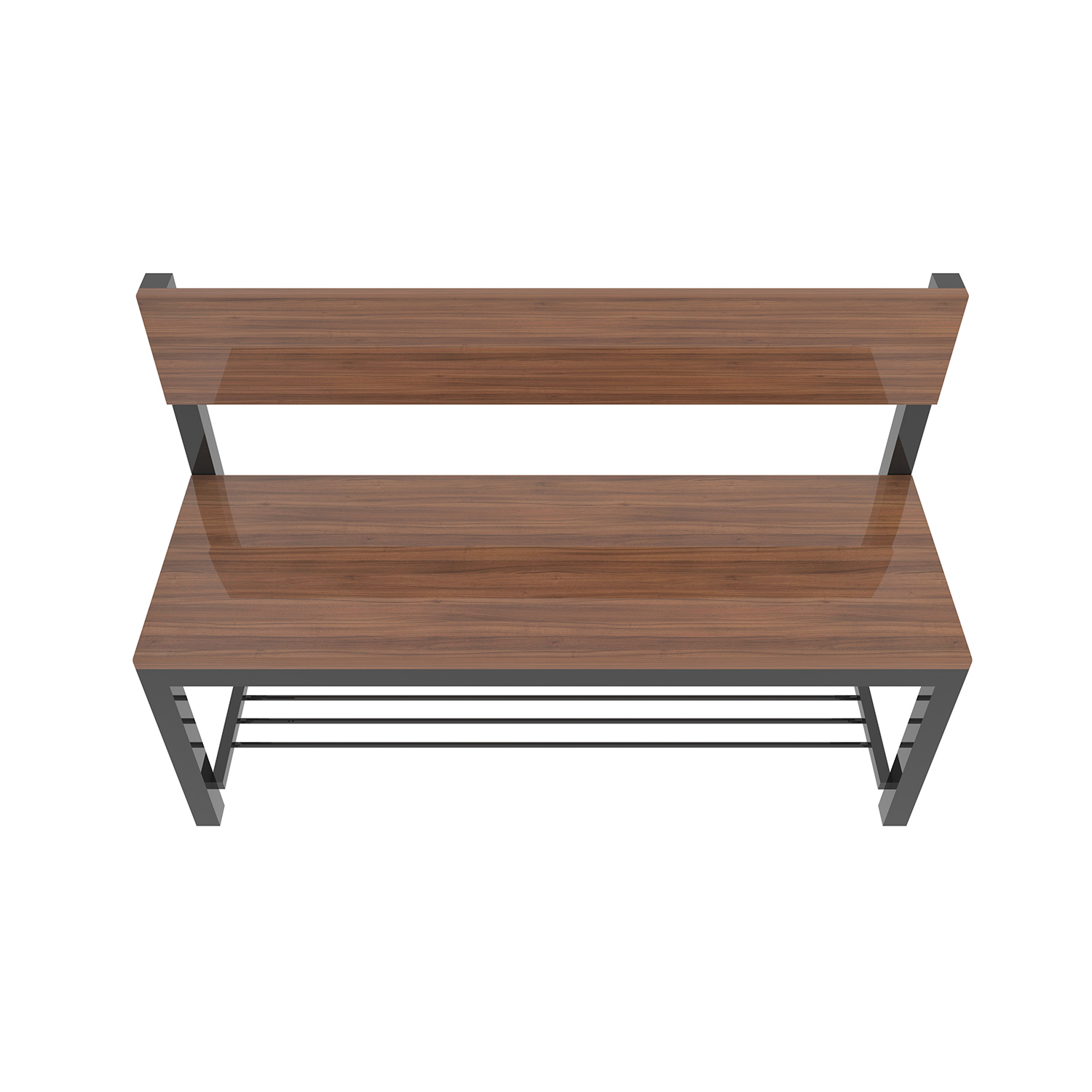 Locker benches for changing rooms