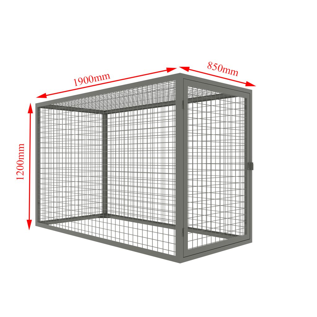 SFS Public Locker For Metal Mesh Horizon Bike&Bicycle Storage Locker SFS-BSL-012