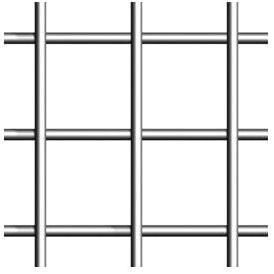 Wire mesh locker's metal wire mesh panel