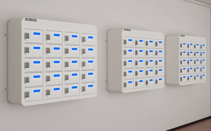 Mobile Phone charging locker with digital lock
