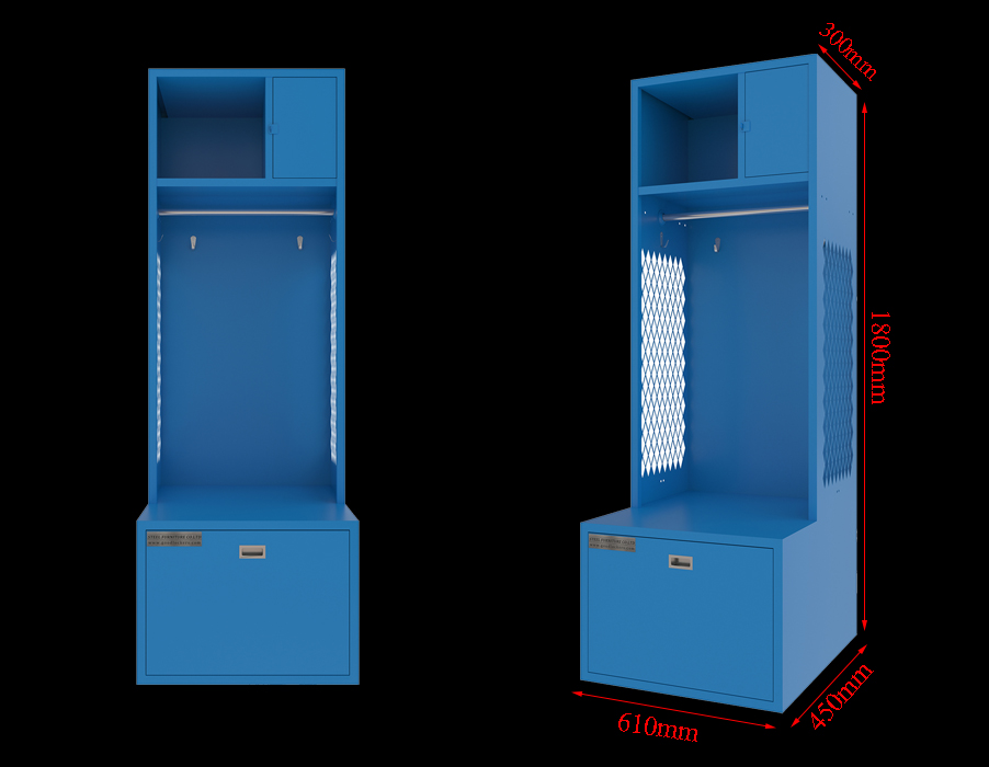 SFS Sports Locker,Metal School Storage Locker For Gym,Storage Box,SFS-WL-027