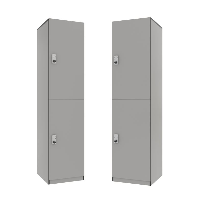 The size of two-door phenolic locker is W400*D400*H1800.