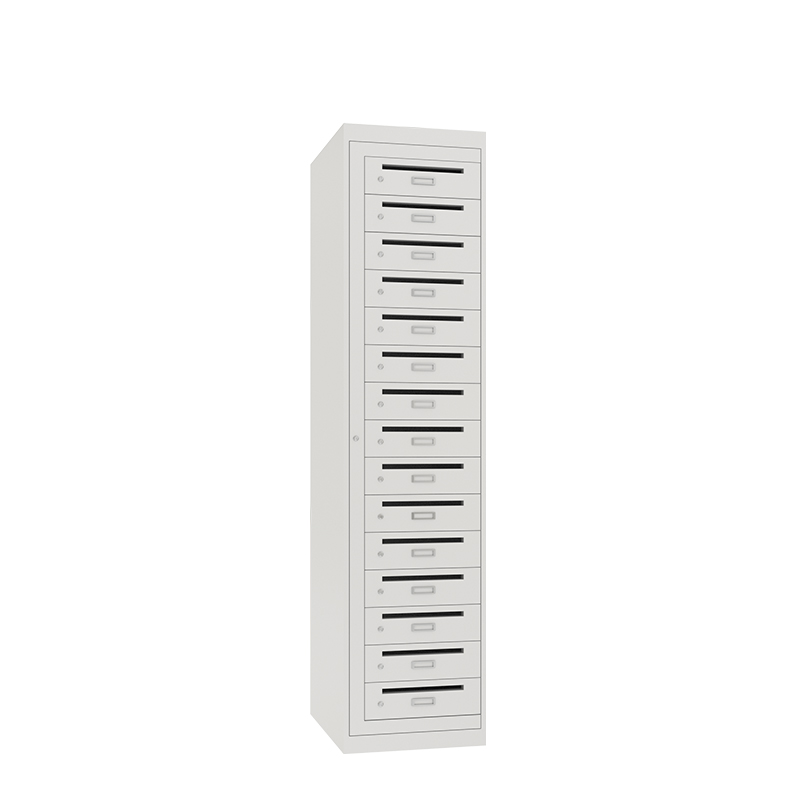 This is a post locker with 15 email addresses in a column