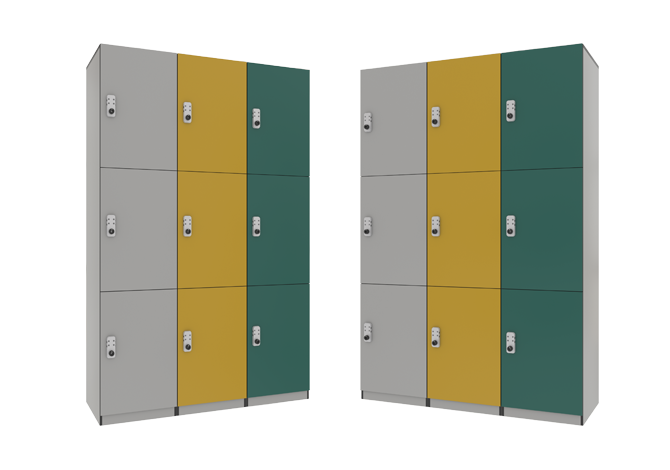SFS 3-door phenolic lcoker