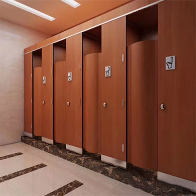 The HPL locker was applied in washroom.