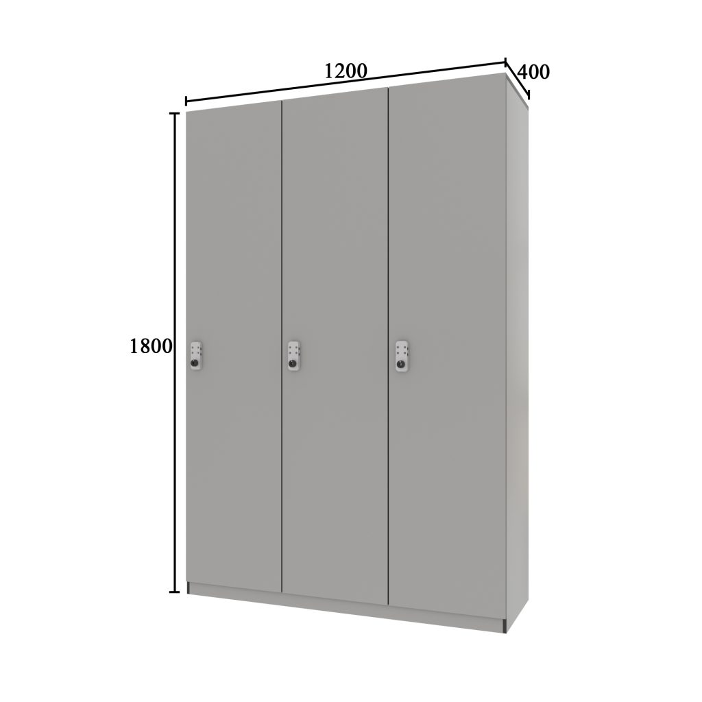 single door phenolic locker