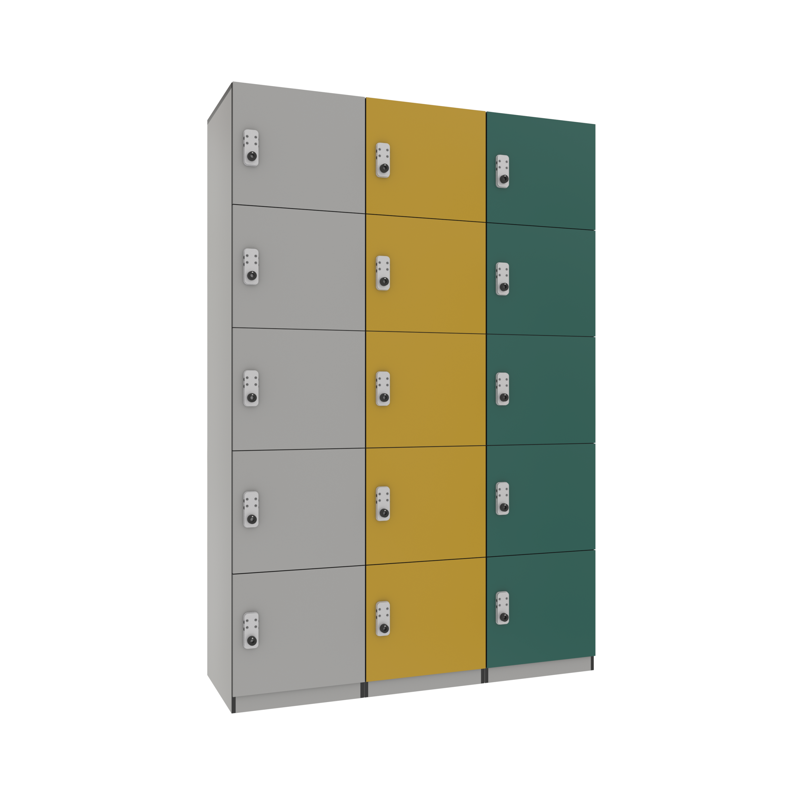 This phenolic locker has nice appearance and good quality.
