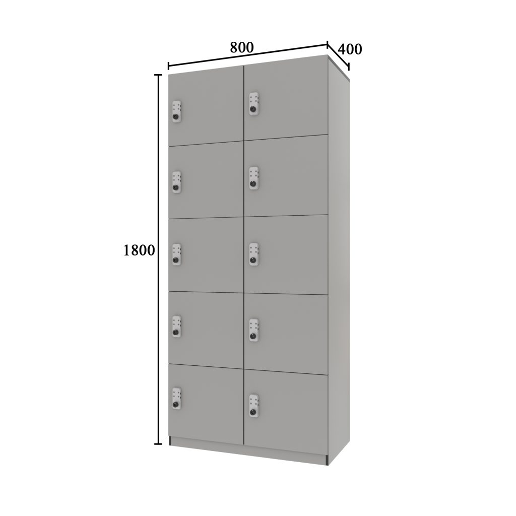 five doors phenolic locker