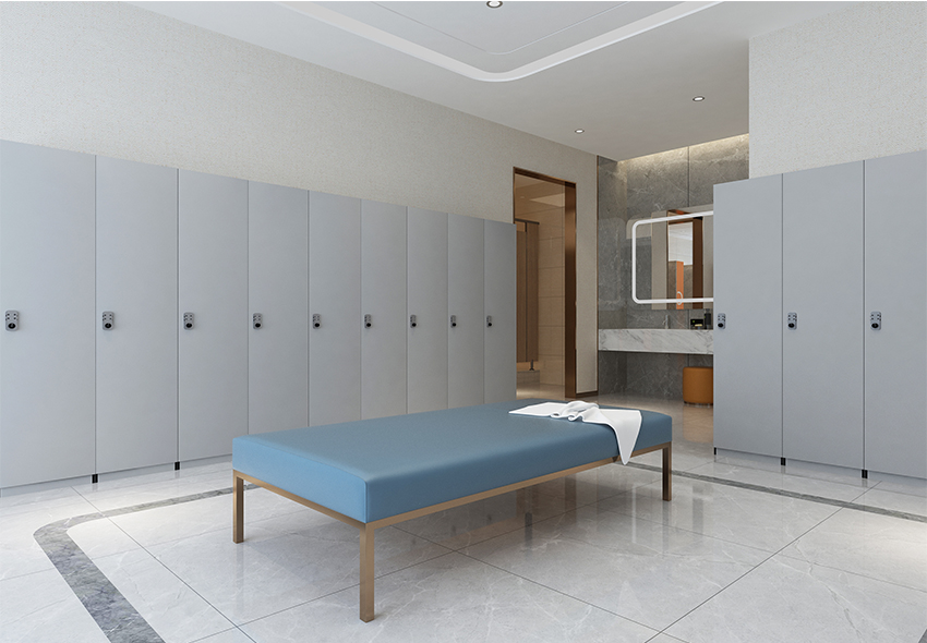 The phenolic locker is made of phenolic resin.
