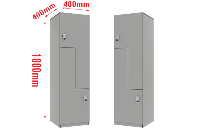 The size of this Z-shape phenolic lcoker is 400*400*1800mm