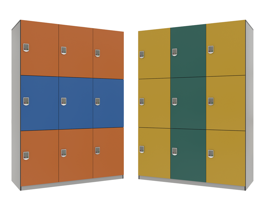 This phenolic locker is waterproof and it can be used in humid environment.