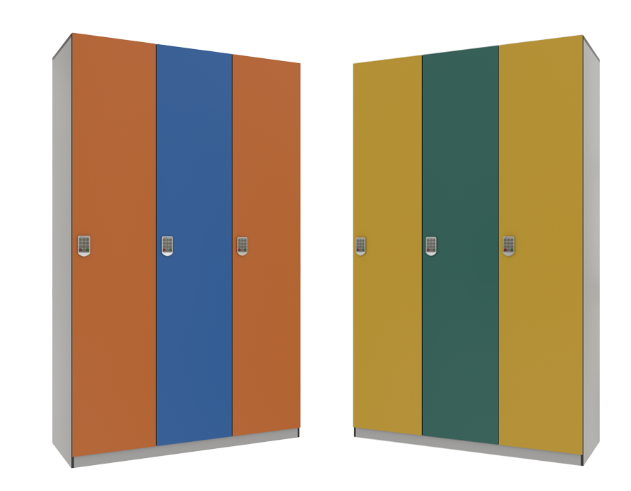 The muti-color phenolic locker is high-value, can be used in various occasions.