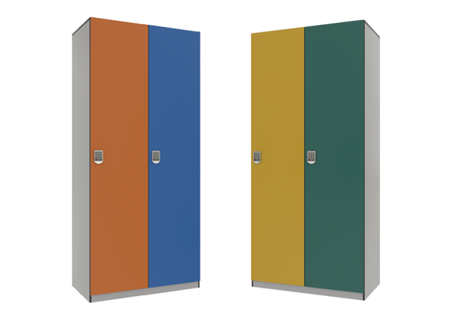 The color of phenolic locker can be customized according to your needs.