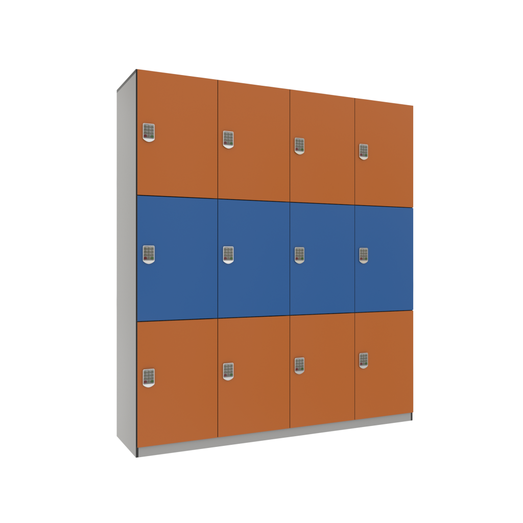 Phenolic resin locker.