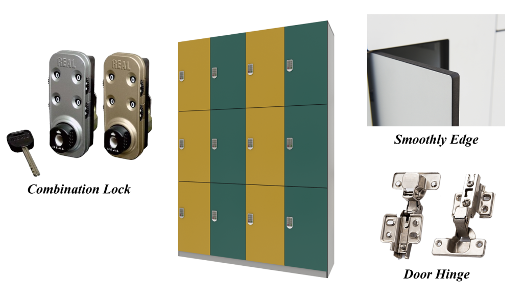 The details of phenolic resin locker.