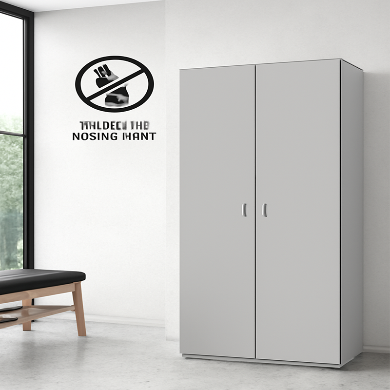 application of graffiti-resistant locker