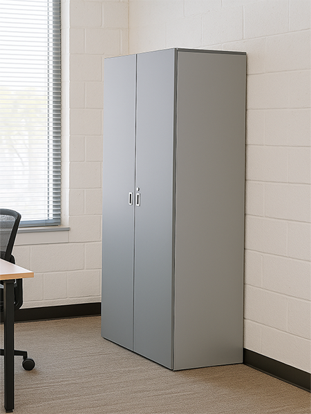 Application of graffiti-resistant locker