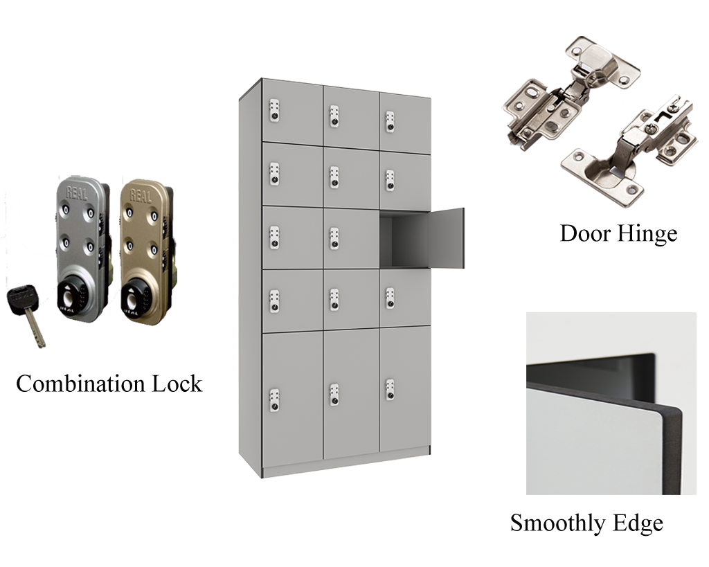 The details of phenolic resin locker.