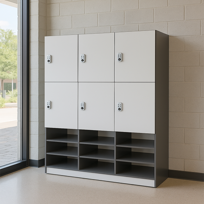 application of durable lockers