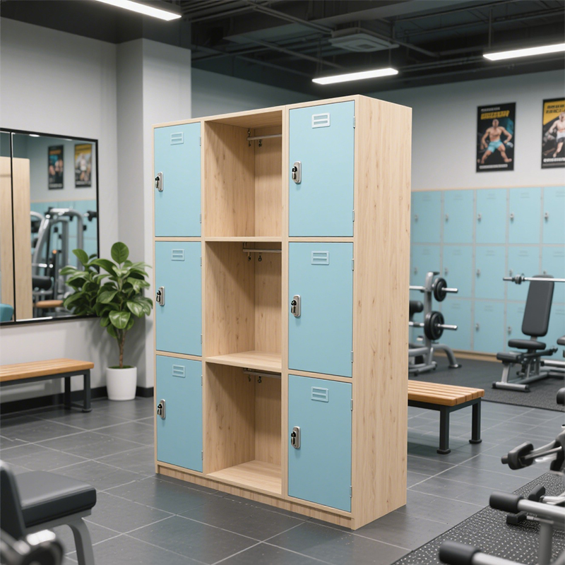phenolic lockers for fitness centers