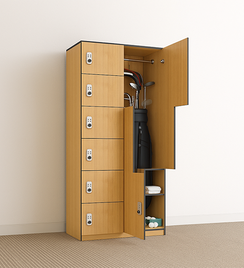 application of golf locker