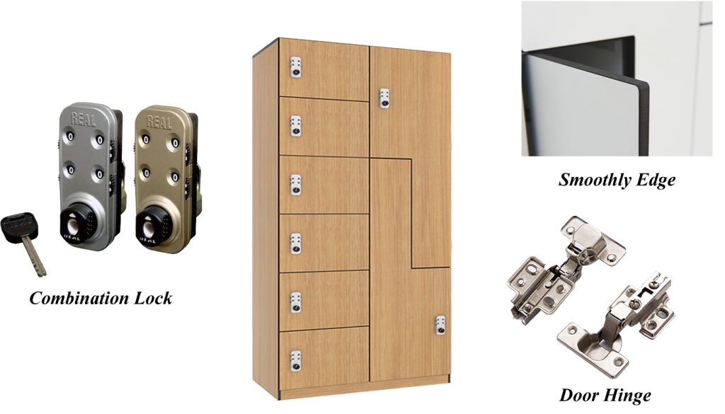 The accessories of golf locker