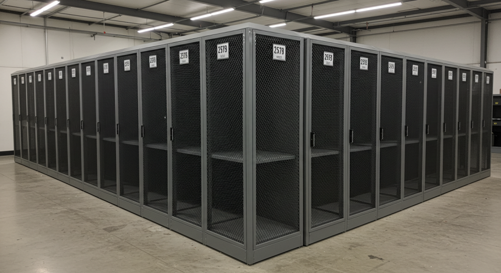 Heavy duty mesh lockers for sale