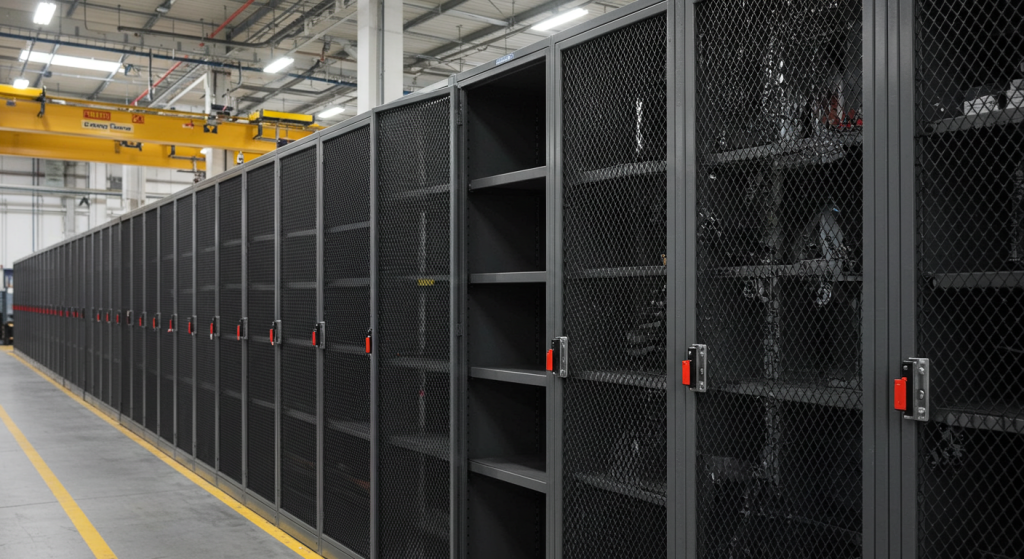 best mesh lockers for factory storage