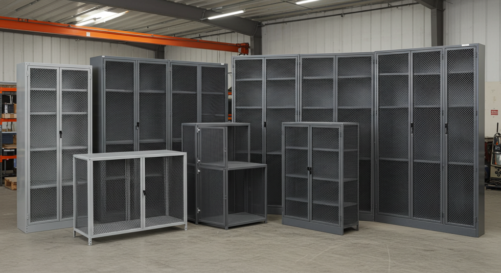 custom welded mesh lockers supplier