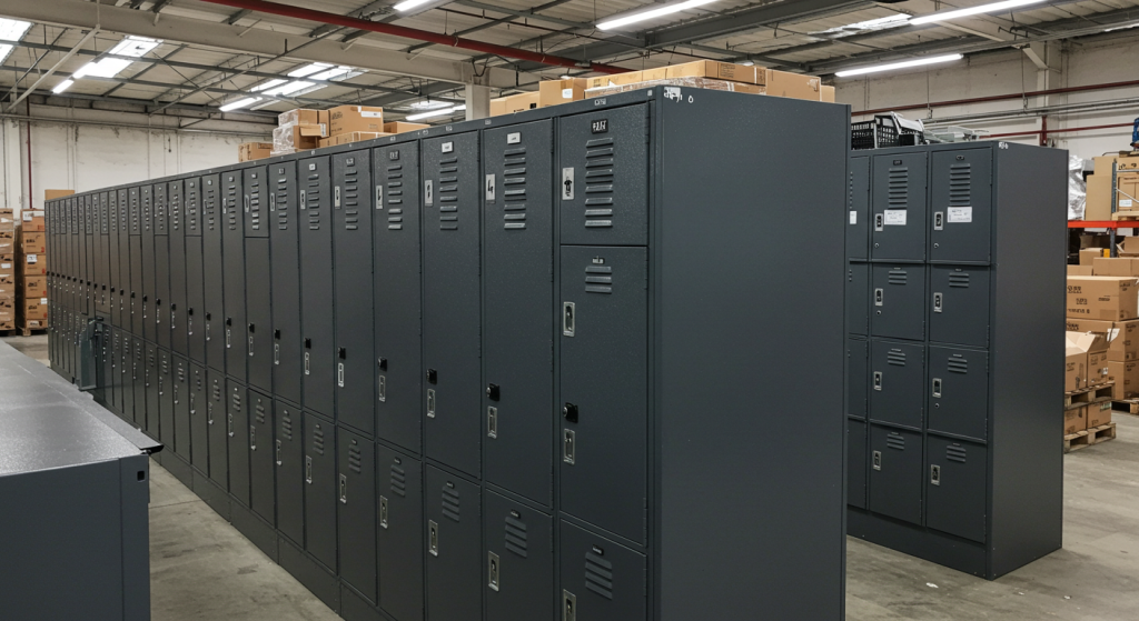 industrial storage lockers