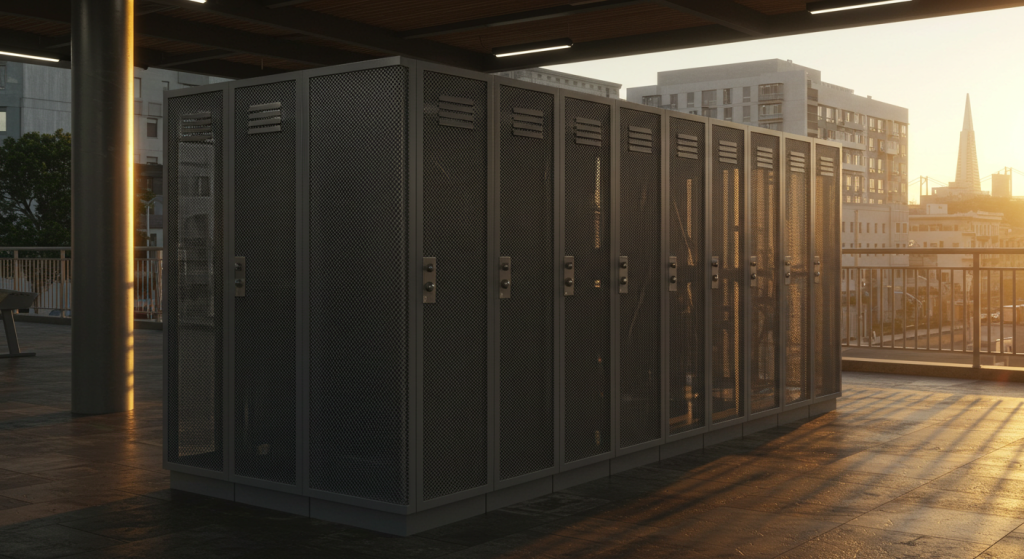mesh lockers San Fransico