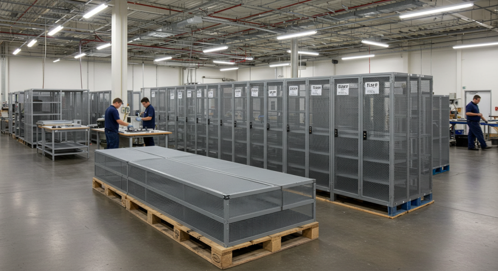 mesh lockers manufacturer USA