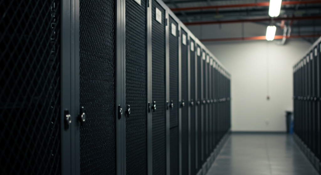 warehouse staff lockers mesh
