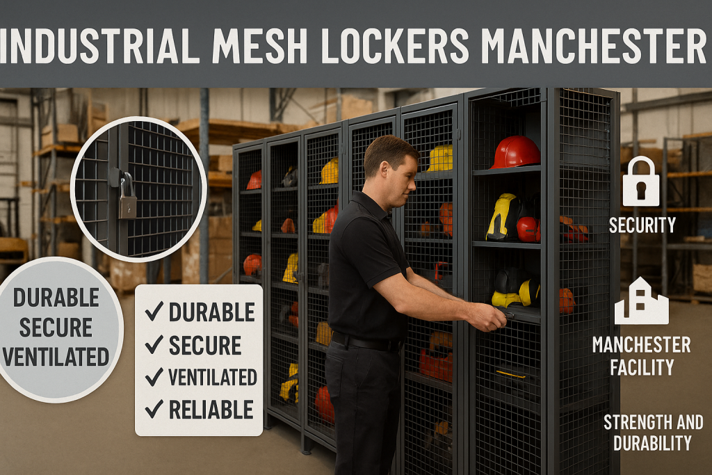 industrial mesh lockers Manchester