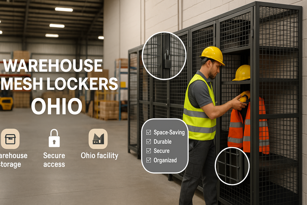 warehouse mesh lockers Ohio