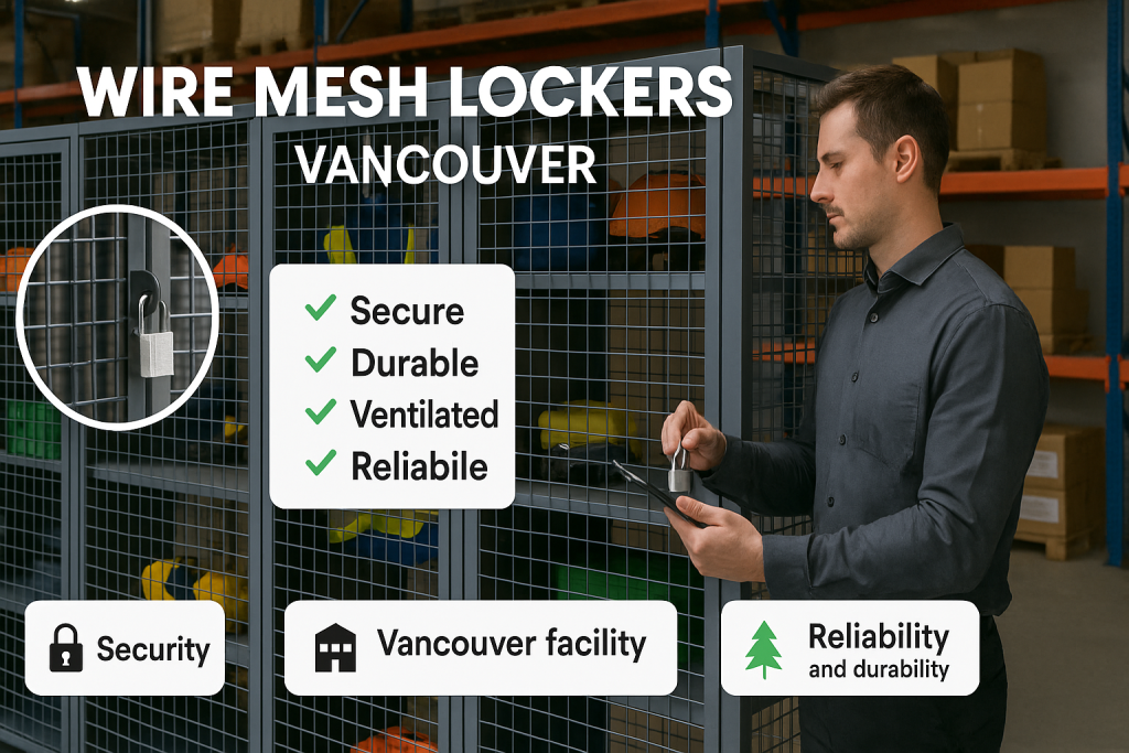 Wire Mesh Lockers Vancouve