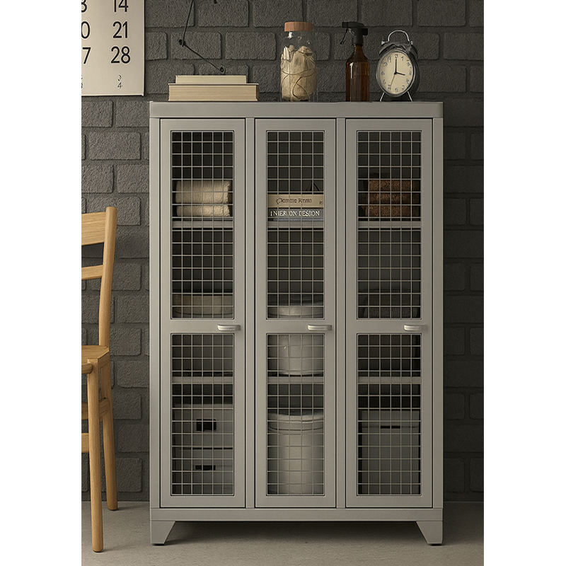 clear view mesh lockers